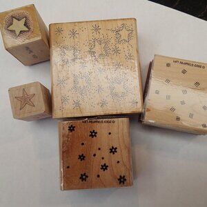 Stars Stampers set of 5